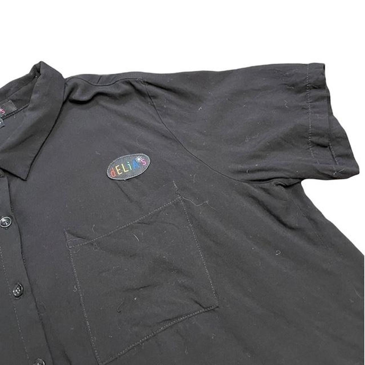 Delia’s button up cropped shirt