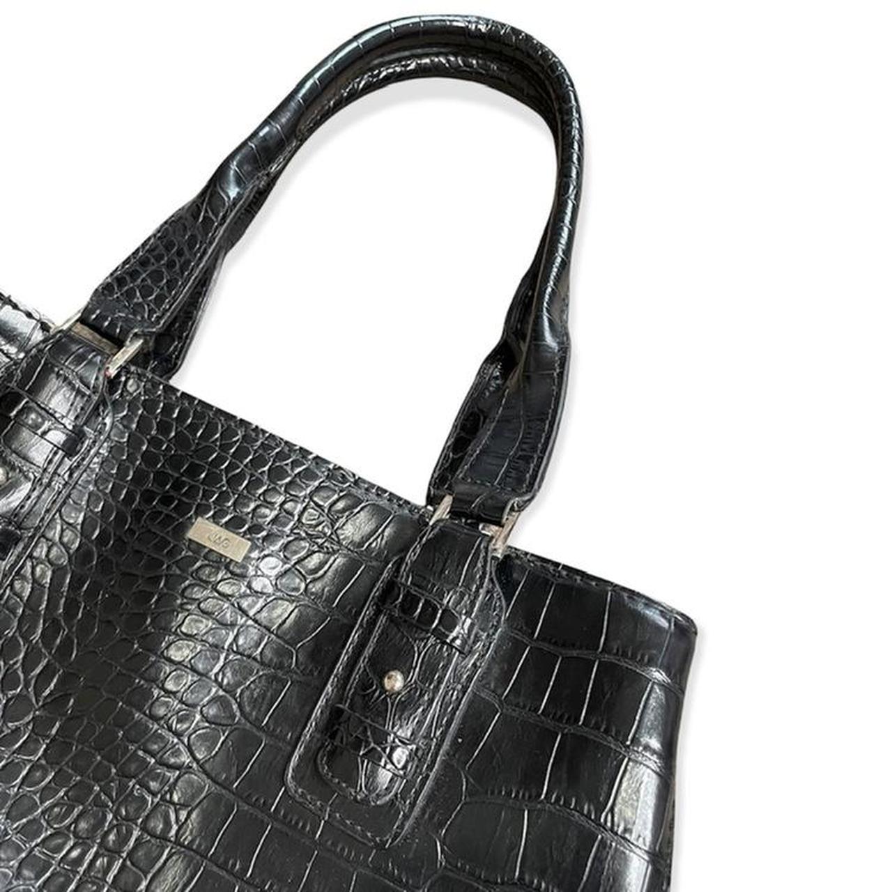 Vintage y2k jag snake skin/alligator skin side hand bag 🤩