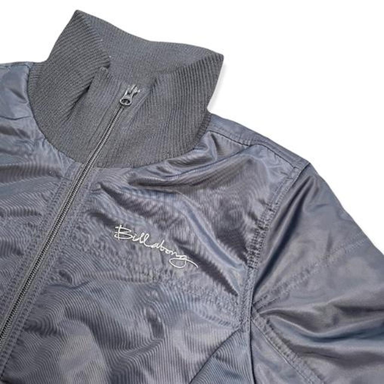 Billabong Women's Navy and Silver Jacket