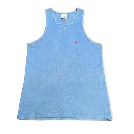 Nike Women's Red and Blue Crop-top