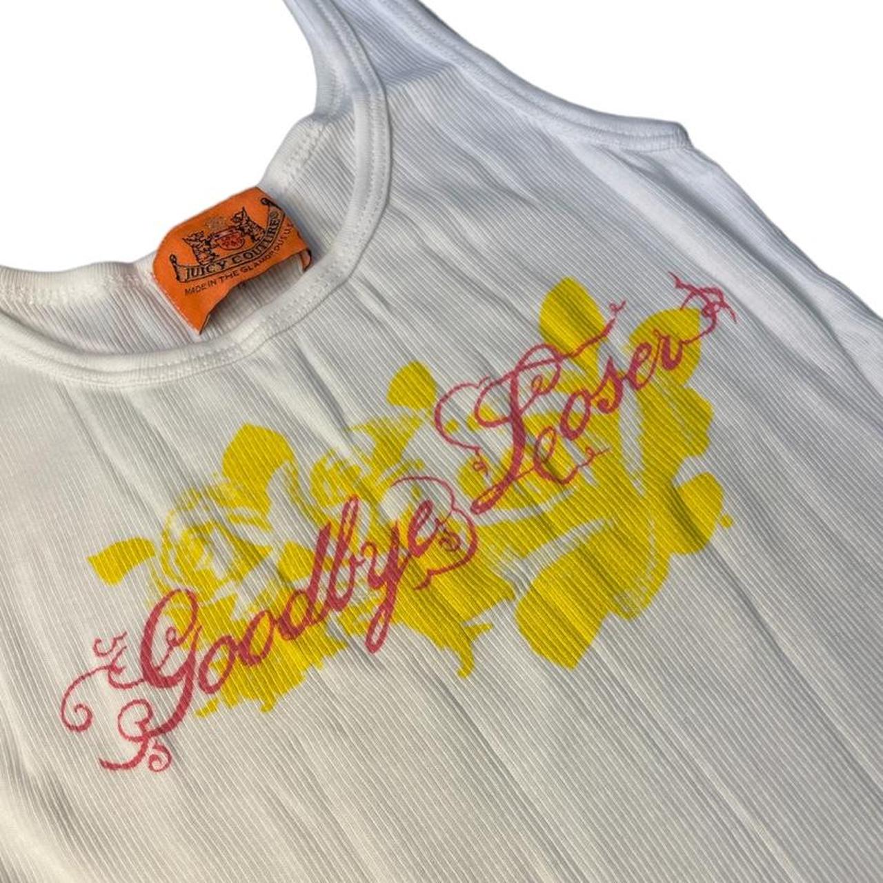 Juicy Couture Pink & White Crop-Top